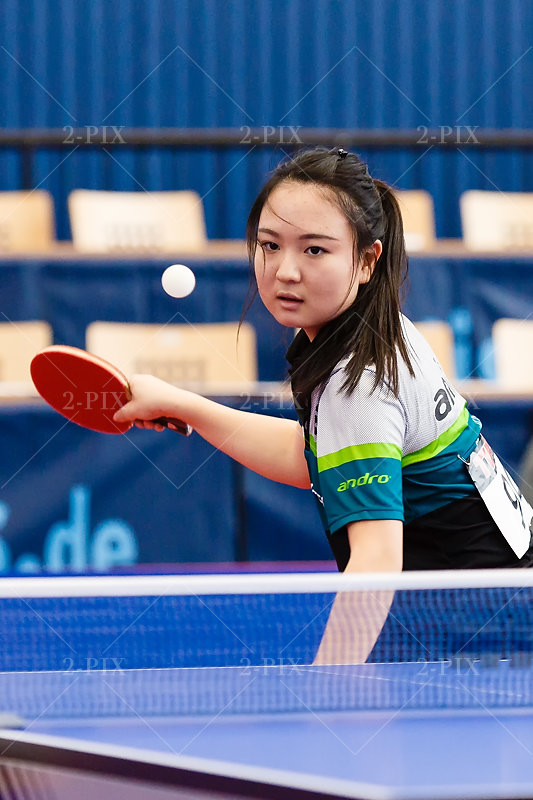 Qian Wan (GER) deutsche Tischtennisspielerin // Photo: Binh Truong